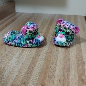 Ty Dotty Girls Slippers Toddler Girls S 10/11